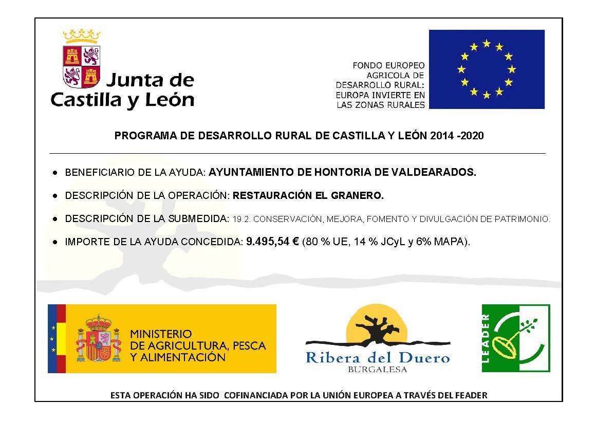 Ayuda LEADER 2014-2020 A.D.R.I. Ribera del Duero Burgalesa